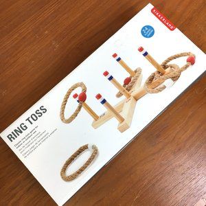 Ring Toss Indoor Outdoor Game Kikkerland NWT